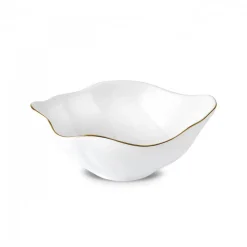 Karaca X Müge Anlı Bone China Bowl, Gold White