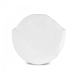 Karaca X Müge Anlı Bone China Side Plate, 21cm, Gold White
