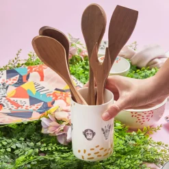 Karaca Zazu Porcelain Utensil Holder, 17cm, Multi