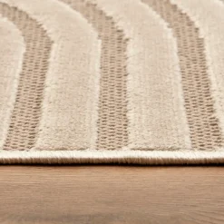 Kasmir Rugs 7/24 Scandinavian Thor Rug, 120cmx180cm, Beige Multi