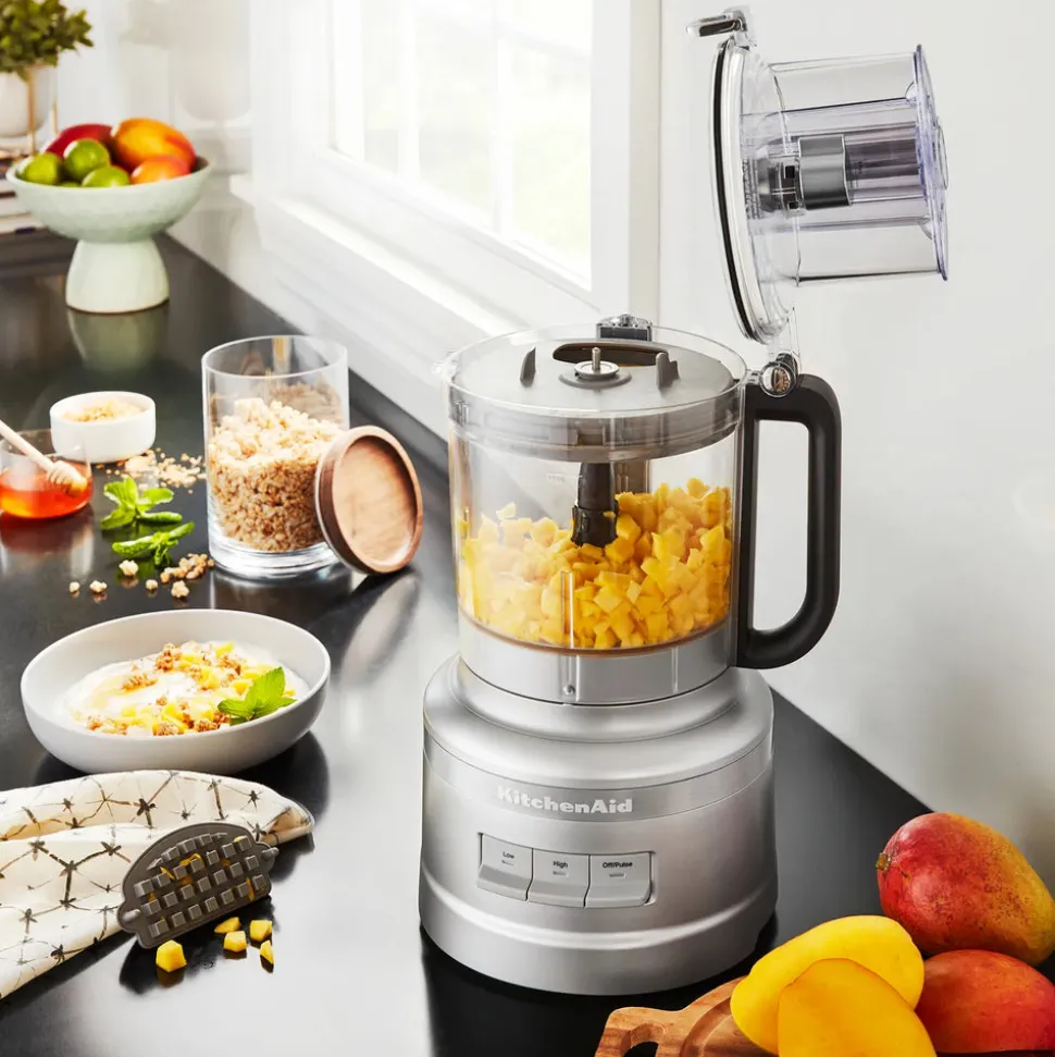 KitchenAid 3 in 1 Food Processor, 300W , Contour Silver