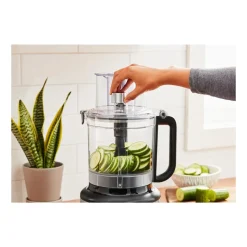 KitchenAid 3 in 1 Food Processor, 300W , Contour Silver