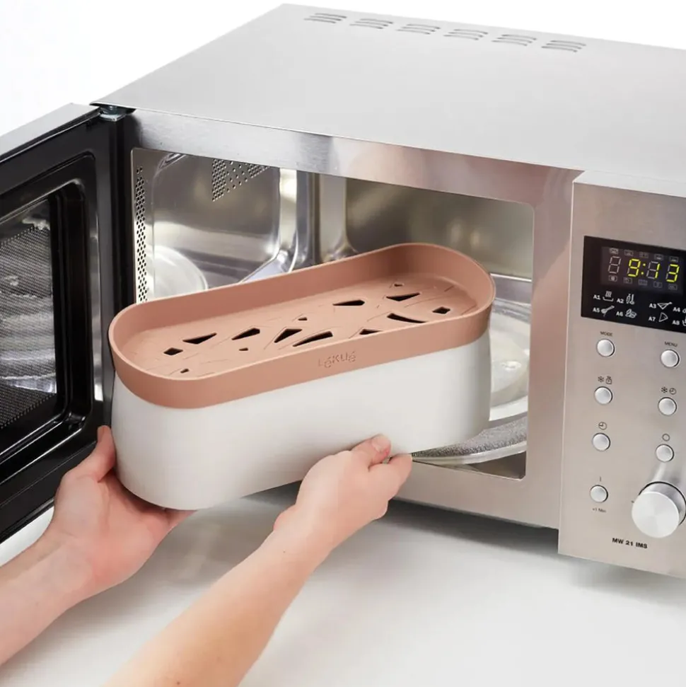 Lèkuè Pasta Cooker, 28cm, Pink Cream