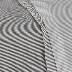 Nautica Home Darya 100% Turkish Cotton Duvet Cover Set, Double, 200cmx200cm, Grey