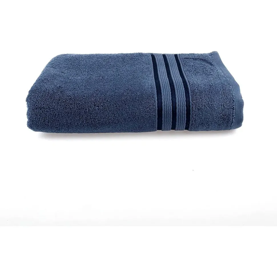 Nautica Home Ocean 100% Turkish Cotton Bath Towel, 70cmx140cm, Azure