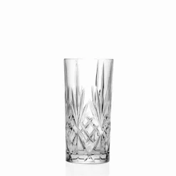 Rcr Melodia 6-Piece Highball Glass Set, 360ml, Transparent