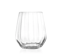 Rcr 6-Piece Optiq Highball Glass Set, 430ml, Transparent