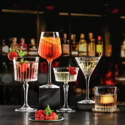 Rcr 6-Piece Timeless Spritz Wine Glass Set, 490ml, Transparent